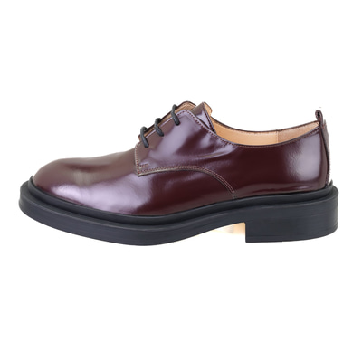 Kadın Bordo Deri Klasik Ayakkabı