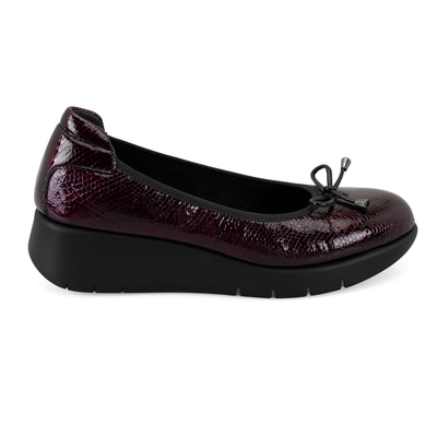 Kadın Bordo DesaComfort Deri Günlük Ayakkabı