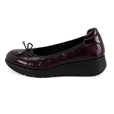 Kadın Bordo DesaComfort Deri Günlük Ayakkabı