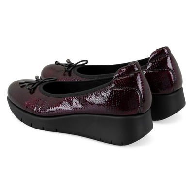 Kadın Bordo DesaComfort Deri Günlük Ayakkabı