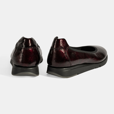 Kadın Bordo DesaComfort Günlük Deri Ayakkabı