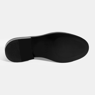 Kadın Bordo Püskül Detaylı Deri Loafer