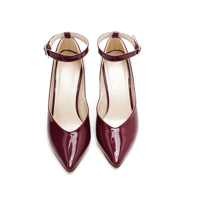 Kadın Bordo Topuklu Ayakkabı