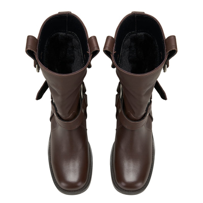 Kadın Deri Kovboy Çizme