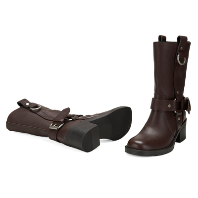 Kadın Deri Kovboy Çizme