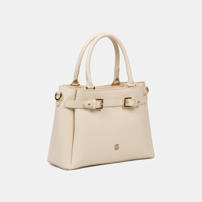 Kadın Ekru Omuz Askılı El Çantası