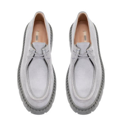 Kadın Gri Günlük Deri Ayakkabı