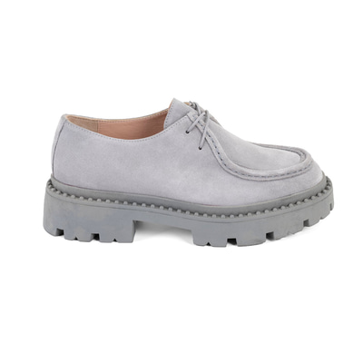 Kadın Gri Günlük Deri Ayakkabı