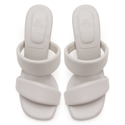 Kadın Gri Topuklu Terlik