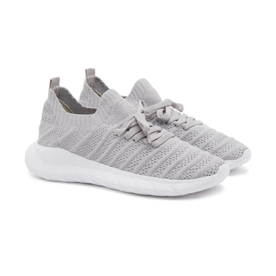 Kadın Gri Triko Günlük Ayakkabı