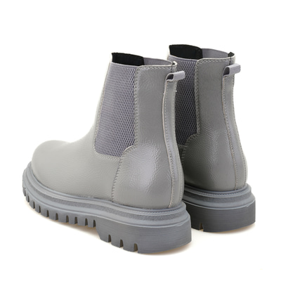 Kadın Gri Yandan Lastikli Chelsea Bot