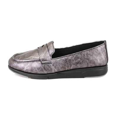Kadın Gümüş DesaComfort Deri Günlük Ayakkabı
