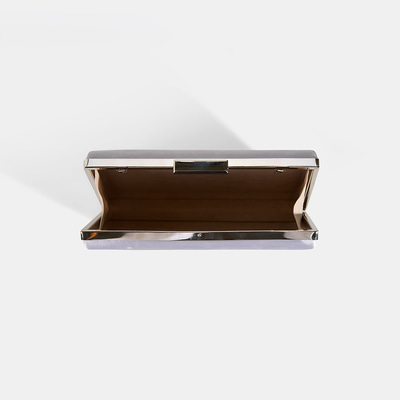 Kadın Gümüş Portföy Gece Çantası