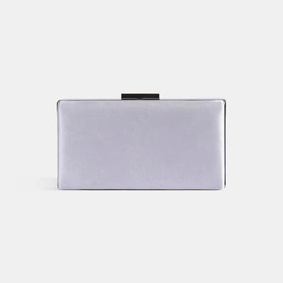 Kadın Gümüş Portföy Gece Çantası