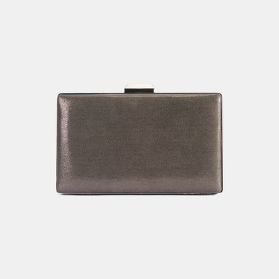 Kadın Gümüş Taşlı Portföy Gece Çantası