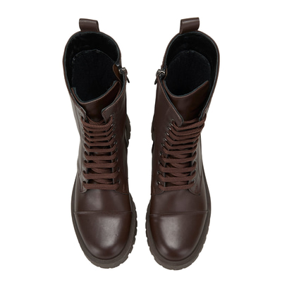 Kadın Kahve Deri Bot