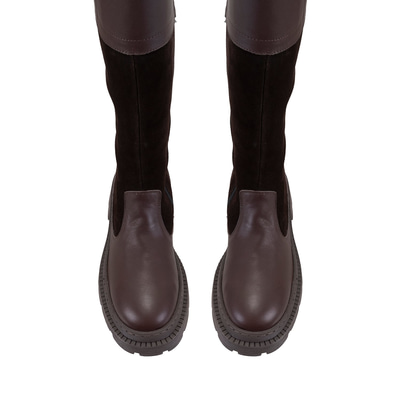 Kadın Kahve Deri Çizme