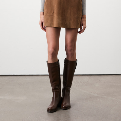 Kadın Kahve Deri Çizme