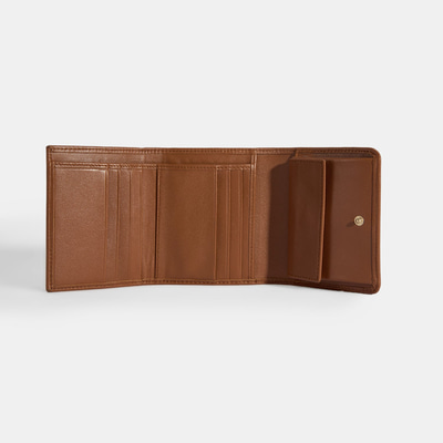 Kadın Kahve Deri Cüzdan