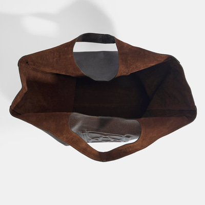 Kadın Kahve Deri Hobo Çanta