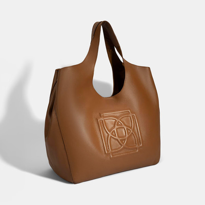 Kadın Kahve Deri Hobo Çanta