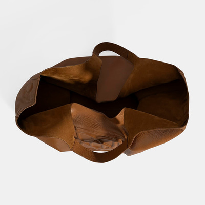 Kadın Kahve Deri Hobo Çanta