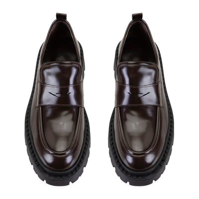 Kadın Kahve Deri Loafer