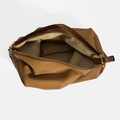 Kadın Kahve Deri Omuz Çantası