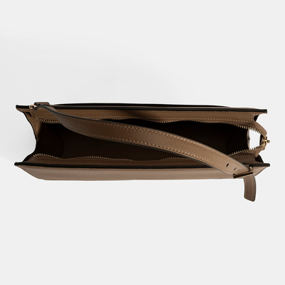 Kadın Kahve Deri Omuz Çantası