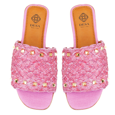 Kadın Kahve Hasır Terlik