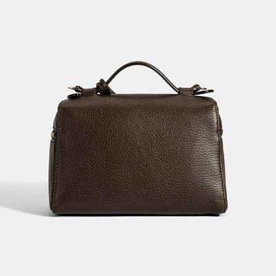 Kadın Kahve Omuz Askılı Mini Deri El Çantası