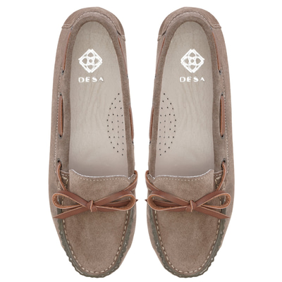 Kadın Kahve Süet Deri Loafer