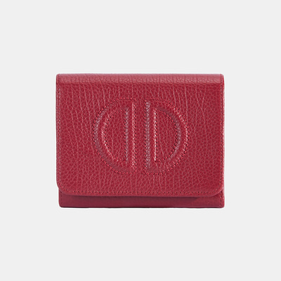 Kadın Kırmızı Deri Cüzdan