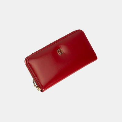 Kadın Kırmızı Deri Cüzdan