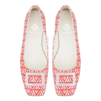 Kadın Kırmızı Monogram Babet