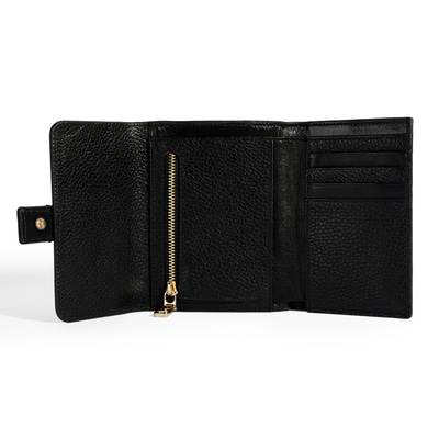 Kadın Kırmızı / Siyah Deri Cüzdan