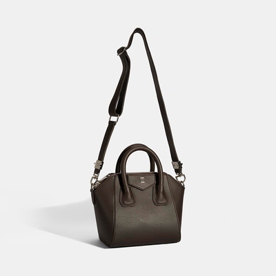 Kadın Koyu Kahve Omuz Askılı Mini El Çantası