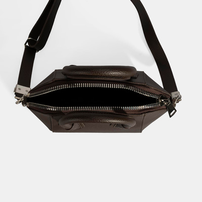 Kadın Koyu Kahve Omuz Askılı Mini El Çantası