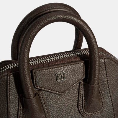 Kadın Koyu Kahve Omuz Askılı Mini El Çantası