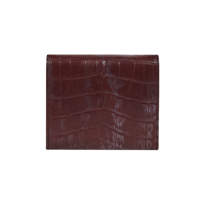 Kadın Kroko Baskılı Deri Cüzdan