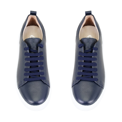 Kadın Lacivert Deri Spor Ayakkabı