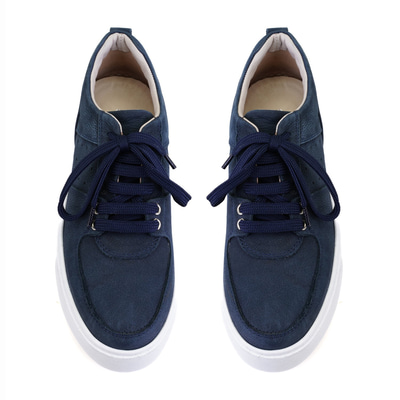 Kadın Lacivert Deri Spor Ayakkabı