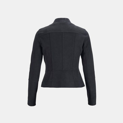 Kadın Lacivert Süet Ceket