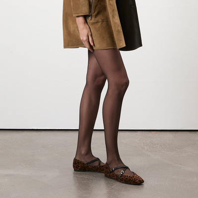 Kadın Leopar Mary Jane Babet