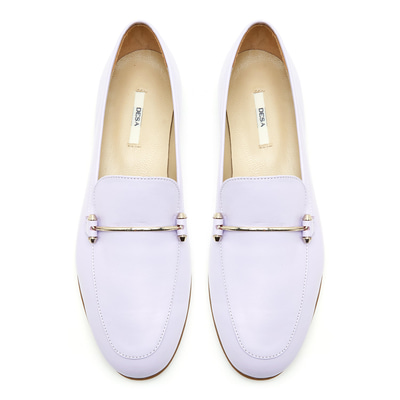 Kadın Lila Deri Loafer