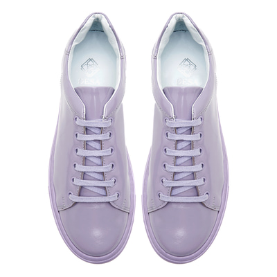 Kadın Lila Rugan Deri Spor Ayakkabı