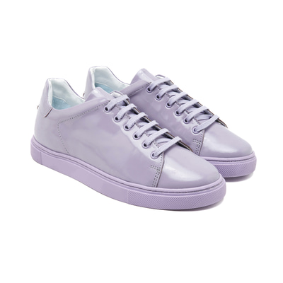 Kadın Lila Rugan Deri Spor Ayakkabı