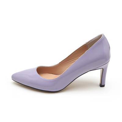 Kadın Lila Rugan Klasik Ayakkabı