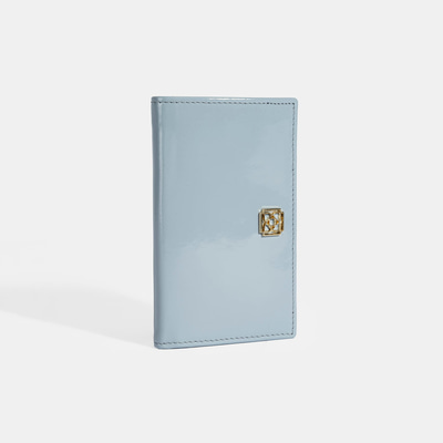 Kadın Mavi Deri Cüzdan