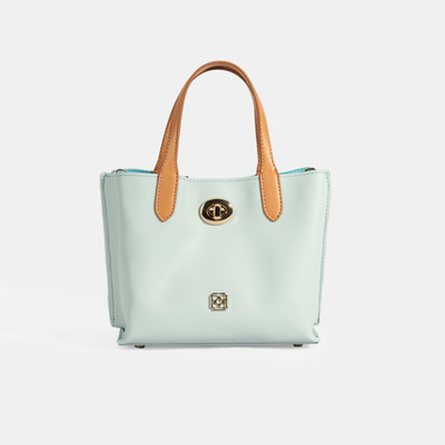 Kadın Mavi Omuz Askılı Mini El Çantası